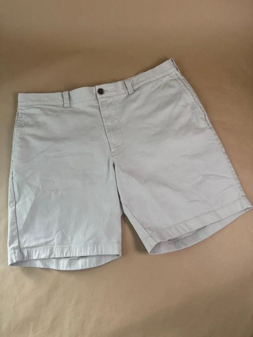J.Crew Factory Men’s 38 Beige 9” Flex Chino Shorts H5020